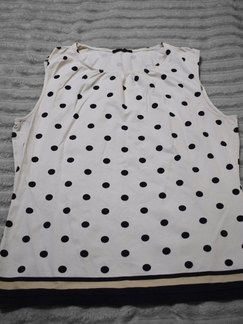 Polka Dot Office Tank Medium